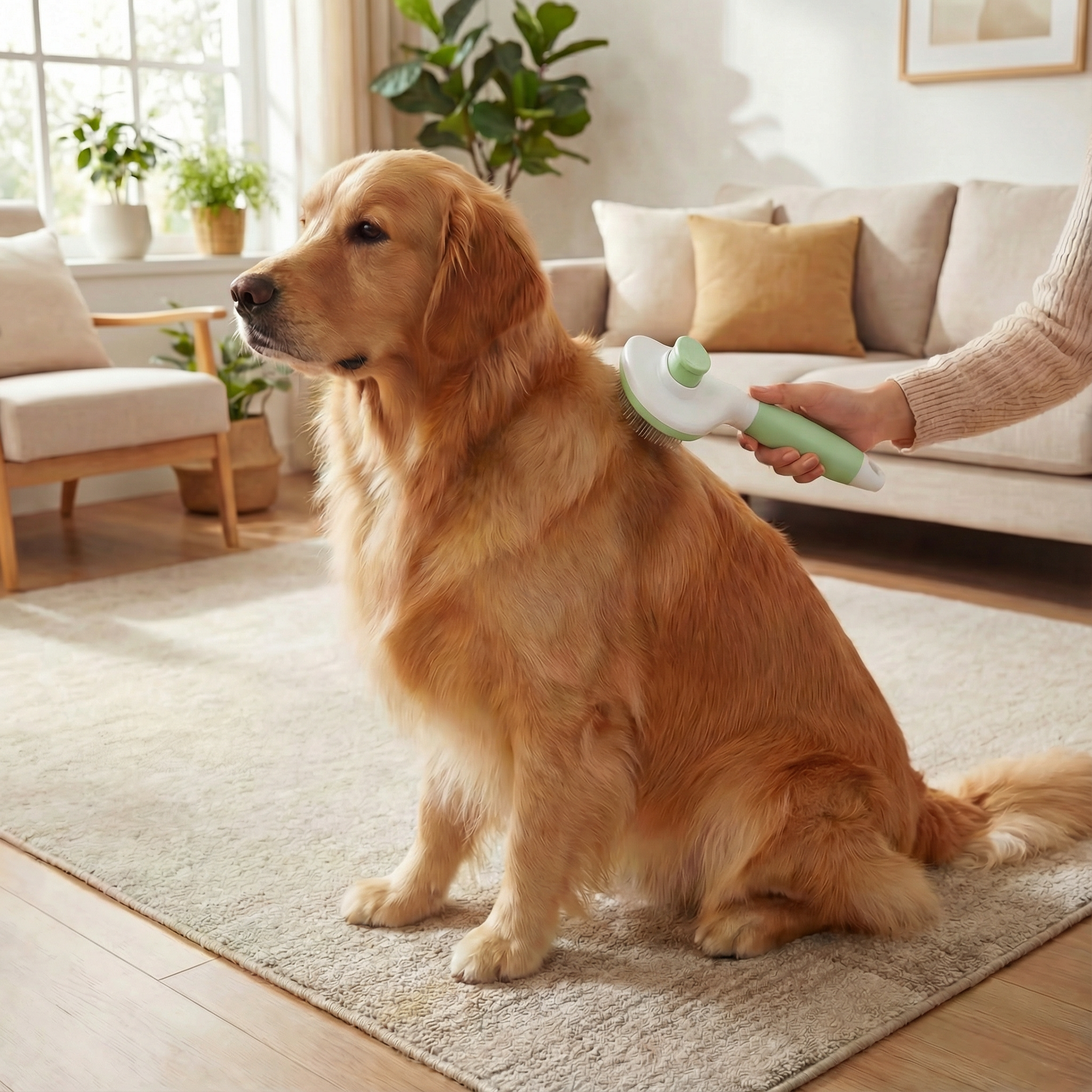 Dog Brush Dog Cat Small Pet Cream Applicator Grooming Detangling Silicone