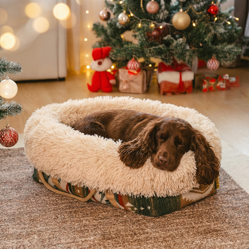 Dog Crate Dog Carrier Reversible All Season Travel Sleeping Bag Machine Washable