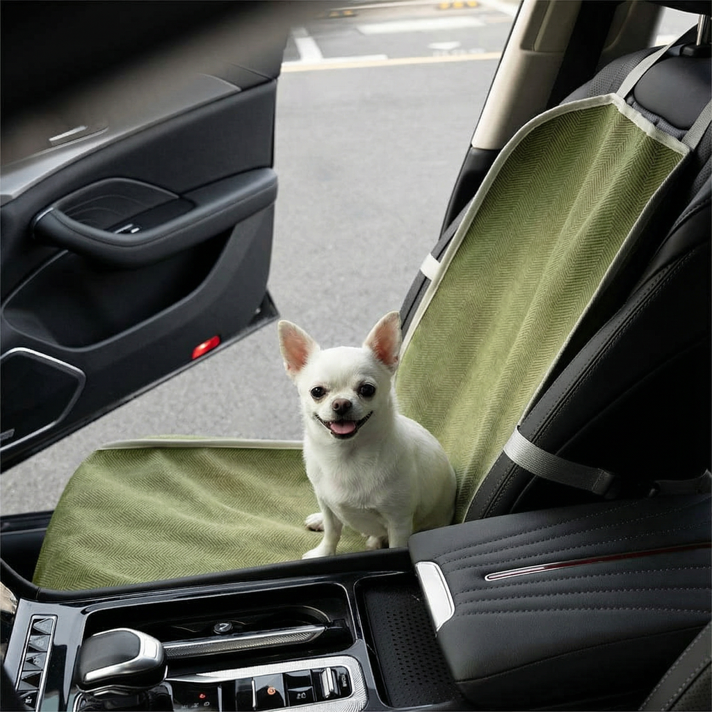 Car Seat Cover Dog Waterproof Non Slip Machine Washable Front Seat Protector
